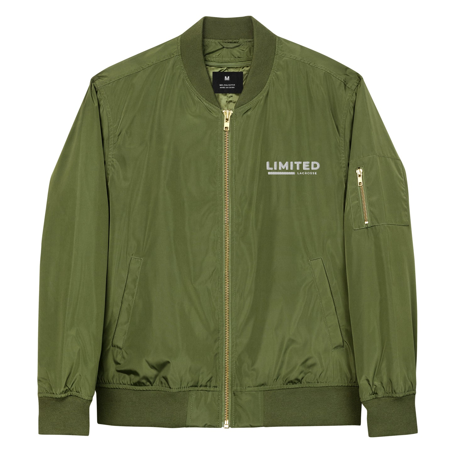 Premium recycled bomber jacket